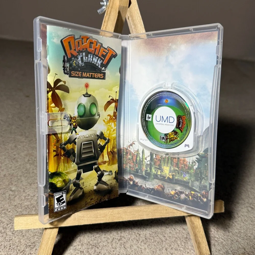 Ratchet & Clank Size Matters  Sony/PSP/PlayStation Portable  - Tested & Working
